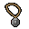 old broken amulet